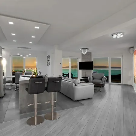 Exclusive Penthouse Big Blue With Private Jacuzzi Апартаменты *